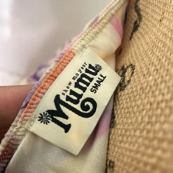 #371 Show Me Your Mumu Heather Halter Maxi Dress size S - Picture 5 of 11